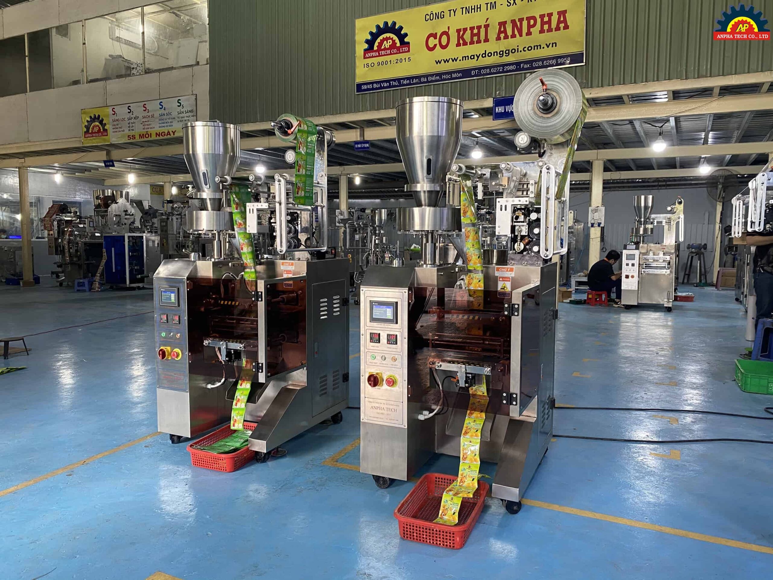 Máy đóng gói trà hòa tan 4 Máy đóng gói trà hòa tan tại Cơ Khí Anpha