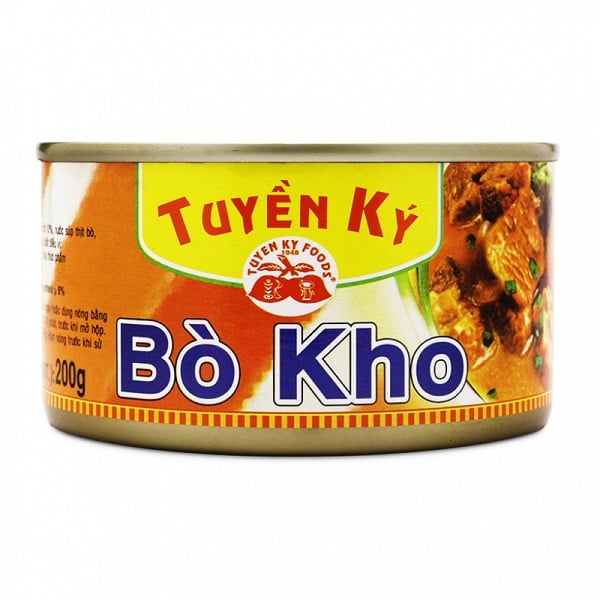 Bo kho - thực phẩm đóng gói