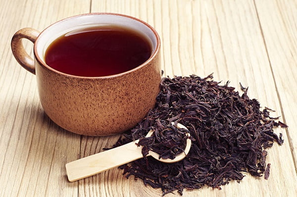 Một số loại trà đen được dùng phổ biến