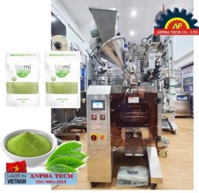 Máy Đóng Gói Bột Matcha Trà Xanh Tự Động Chuyên Nghiệp Của Anpha Tech 11 Máy đóng gói bột matcha
