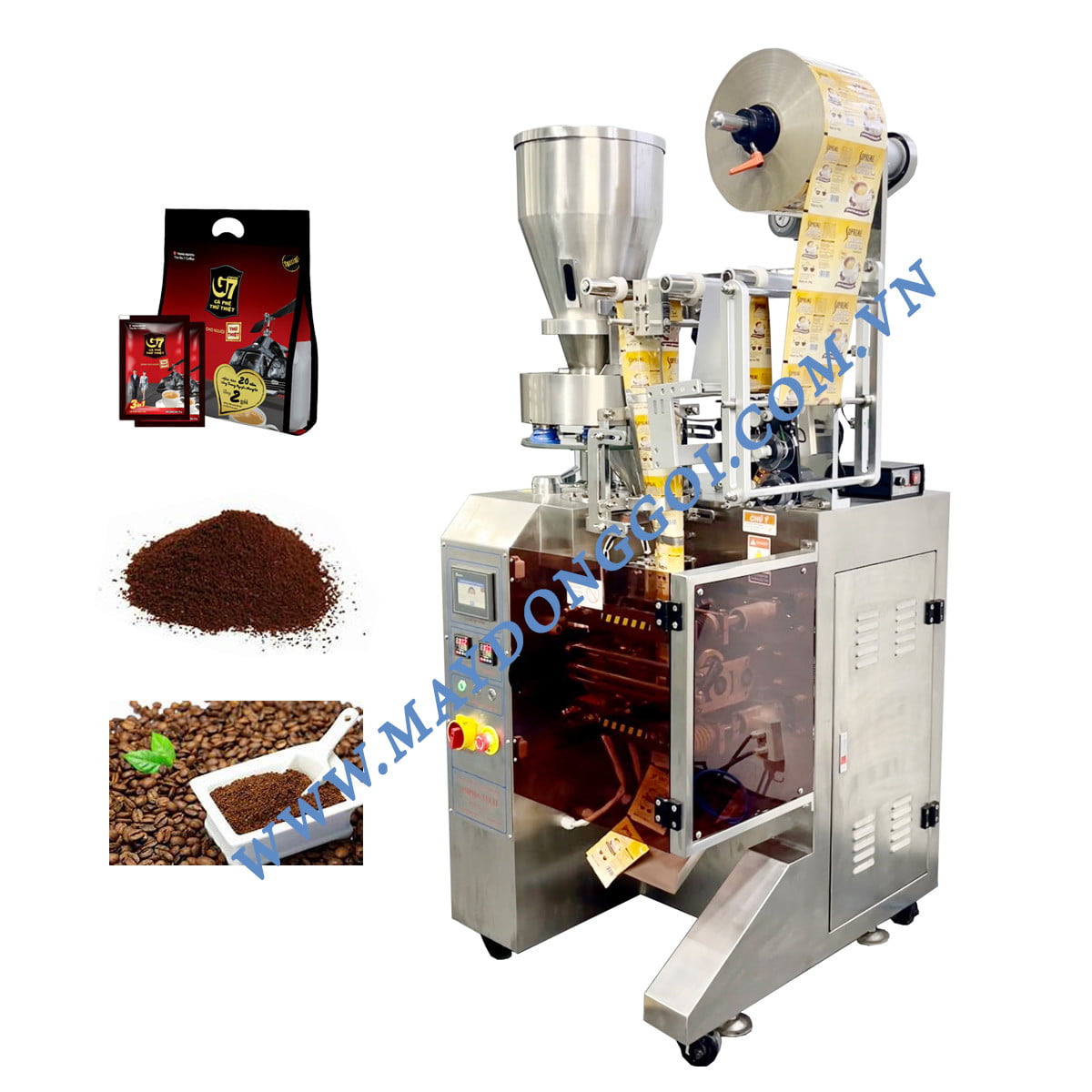 Địa chỉ cung cấp máy đóng gói cà phê tự động 