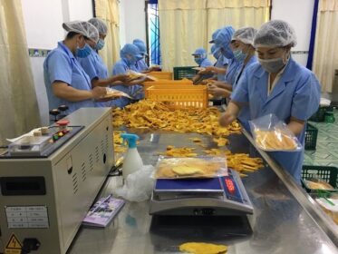 Thông Tin Chi Tiết Về Quy Trình Sản Xuất Xoài Sấy Dẻo 4 quy trình sản xuất xoài sấy dẻo