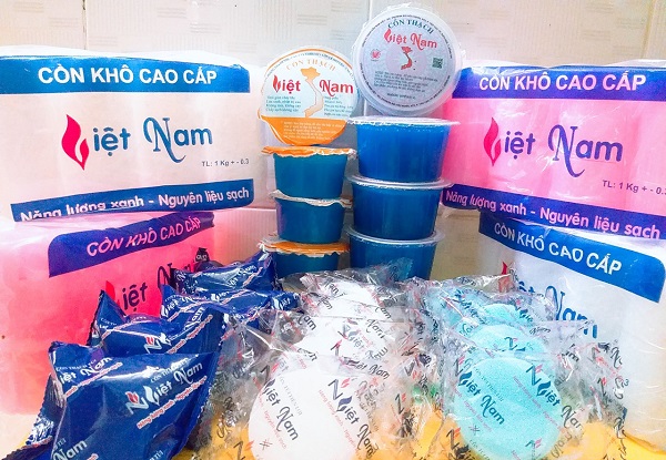 Quy Trình Sản Xuất Cồn Khô, Cồn Thạch Quy Mô Công Nghiệp 6 Bước 6: Đóng gói cồn khô