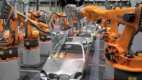 Robot Công Nghiệp Là Gì? Phân Loại Và Ứng Dụng Trong Sản Xuất Hiện Đại 8 Robot có khớp nối (Robot cánh tay công nghiệp)