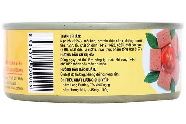 Quy định về các thông tin trên bao bì sản phẩm 5 Tên và địa chỉ tổ chức chịu trách nhiệm