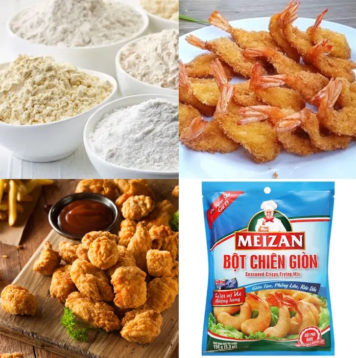 Quy Trình Sản Xuất Bột Chiên Giòn 8 Ứng dụng của bột chiên giòn