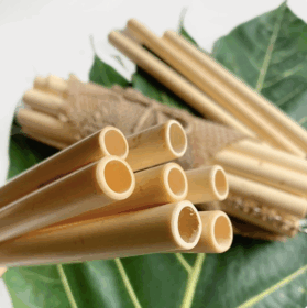 Quy trình sản xuất ống hút tre