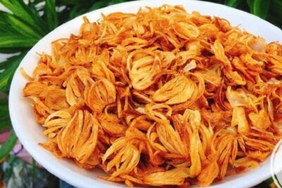 cách làm hành phi