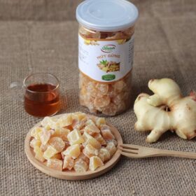 cách làm mứt gừng viên sấy dẻo