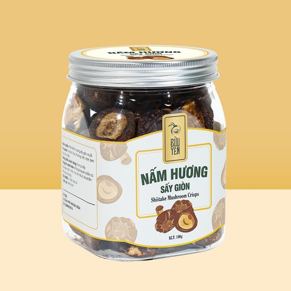 Cách bảo quản nấm hương khô trong hộp kín khí