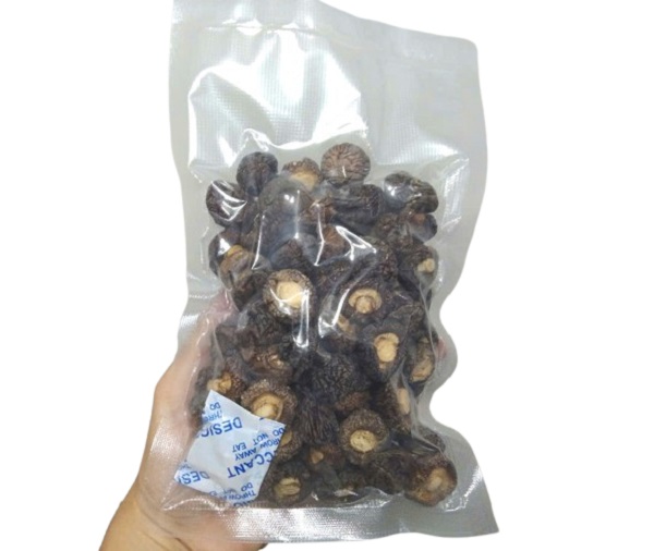 Cách bảo quản nấm hương khô với gói hút ẩm
