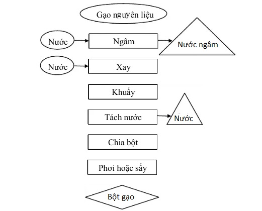 Quy trình sản xuất bột gạo chi tiết từng bước