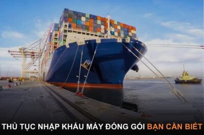 Thủ Tục Nhập Khẩu Máy Đóng Gói Mới Nhất 2026