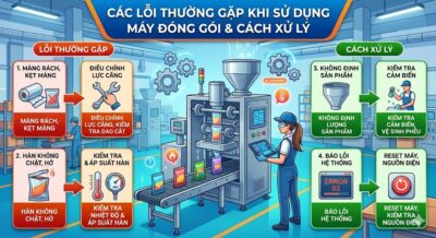 Các Lỗi Thường Gặp Khi Sử Dụng Máy Đóng Gói & Cách Xử Lý