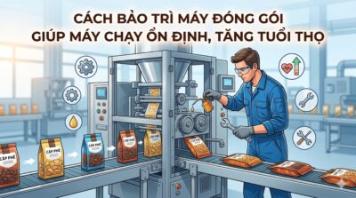 Cách Bảo Trì Máy Đóng Gói Giúp Máy Chạy Ổn Định, Tăng Tuổi Thọ