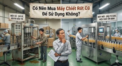 Có Nên Mua Máy Chiết Rót Cũ Để Sử Dụng Không