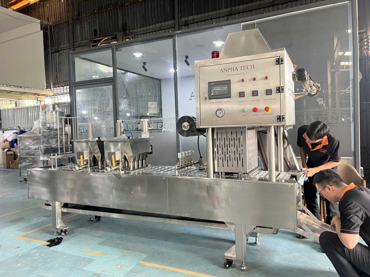 Phân loại máy đóng gói theo hình dáng thiết kế