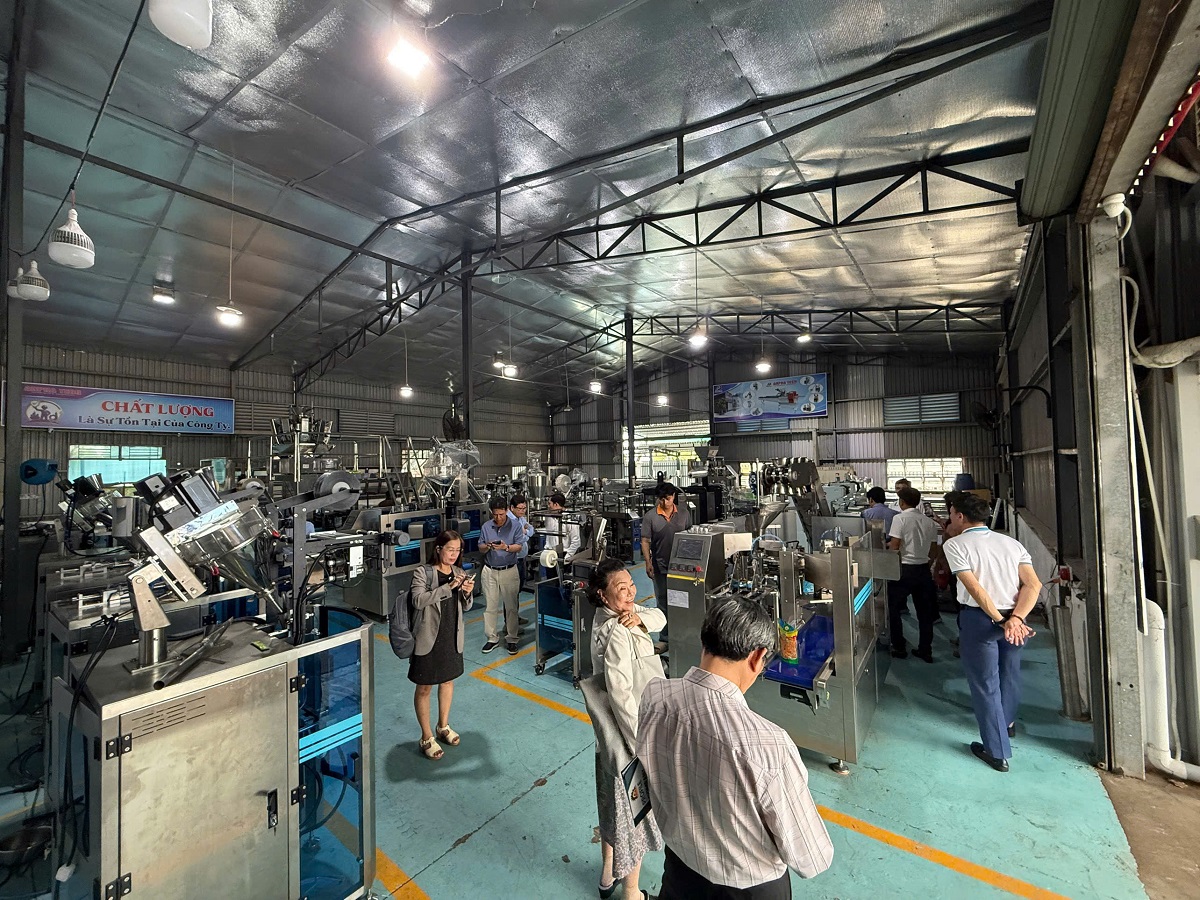 Hiệp Hội Doanh Nghiệp Cơ Khí – Điện TPHCM (HAMEE) tham quan nhà máy Cơ Khí Anpha - Anpha Tech