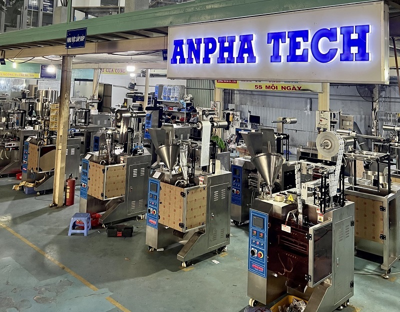 Mua máy đóng gói bột tự động, bán tự động giá tốt tại Anpha Tech