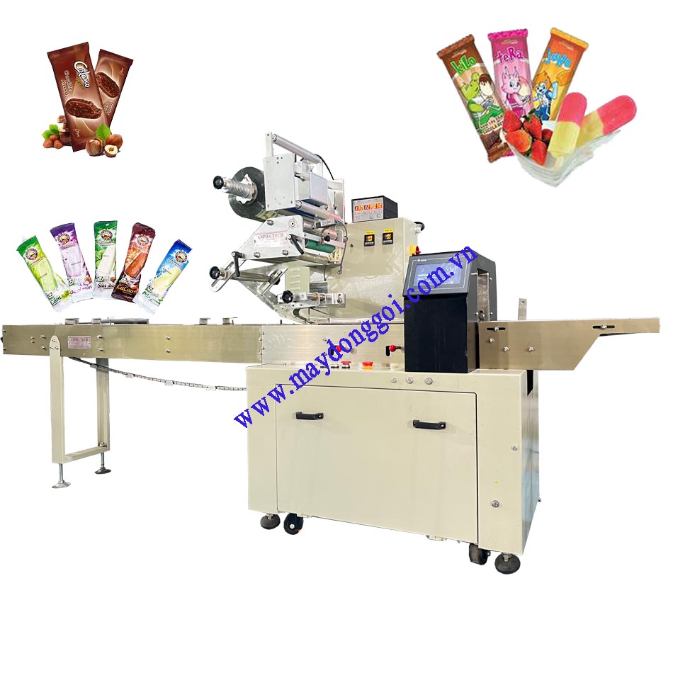 Tham khảo một số dòng máy đóng gói dạng nằm ngang do Anpha Tech sản xuất