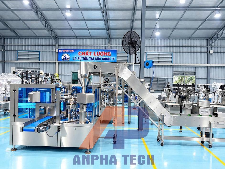 Quy trình đóng gói bột tự động đạt chuẩn an toàn, đảm bảo chất lượng vệ sinh